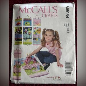 McCall's Crafts Pattern for Kids' Play Mat